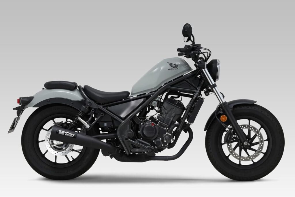ヨシムラ(YOSHIMURA) スリップオン Rebel 250 (23-25) Slip-On Drag サイクロン 政府認証 110-43L-6560