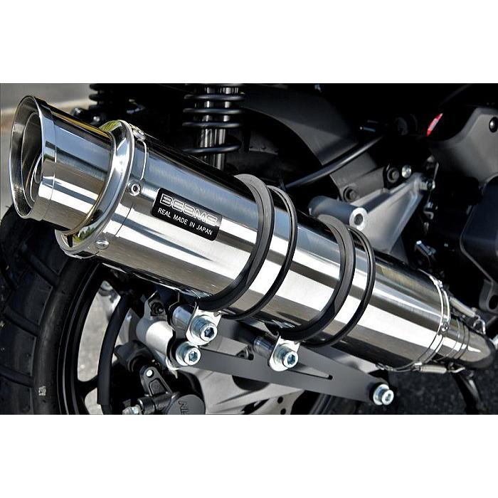 BEAMS G1013-54-008 ビームス ADV160(23-) 8BK-KF54 R-EVO2 ステンレスサイレンサー 政府認証 フルエキゾースト マフラー バイク JMCA