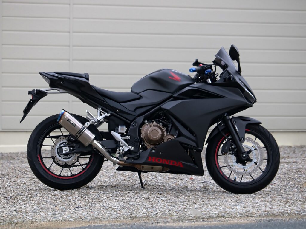 CBR400R WR'S SS-OVALソリッドチタン