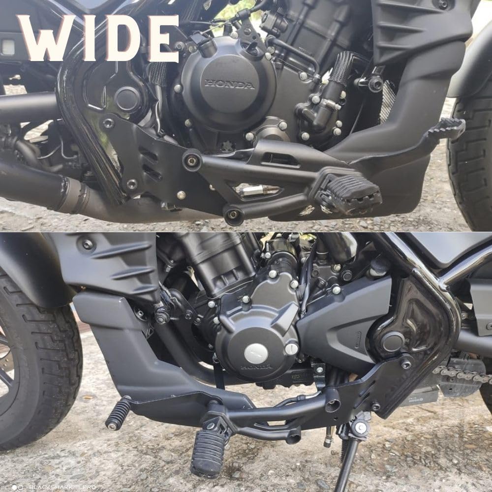 Red Dragon ホンダレブル250用フォワードコントロールキット[ワイドベース] Honda Rebel 250300 MC49 (ベース)