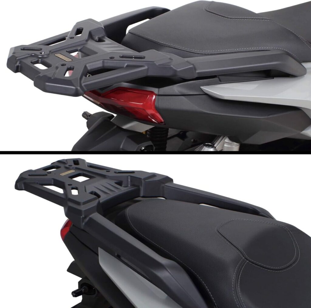 スペシャルパーツ武川(TAKEGAWA) リアキャリア（マットブラック塗装） ADV160(KF54)用 09-11-0404