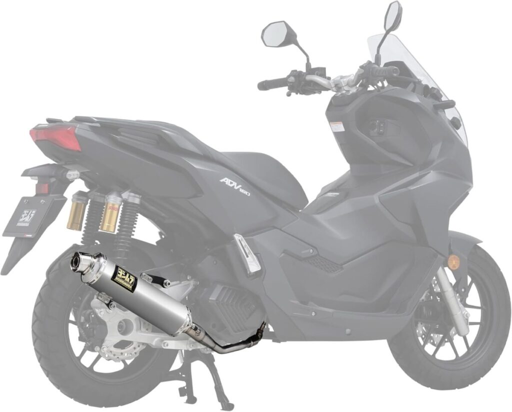 ヨシムラ フルエキゾースト ADV160(23-25) 機械曲 GP-MAGNUM サイクロン ステンレス YOSHIMURA 110A-46H-5U50