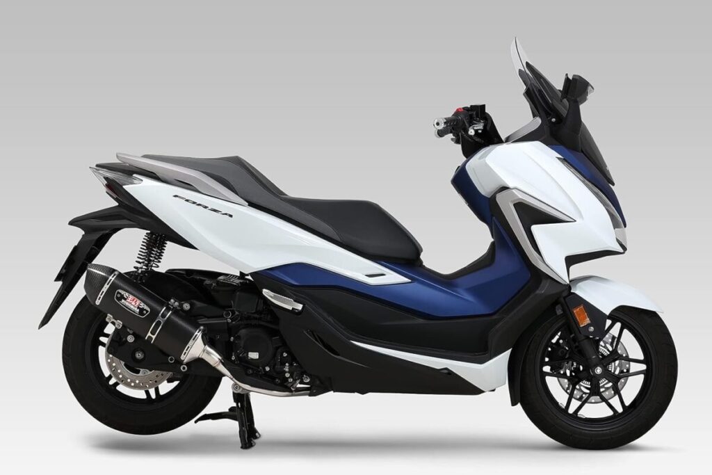 ヨシムラ フルエキゾースト FORZA(21) 機械曲 R-77Jサイクロン EXPORT SPEC 政府認証 メタルマジック YOSHIMURA 110A-45F-5120