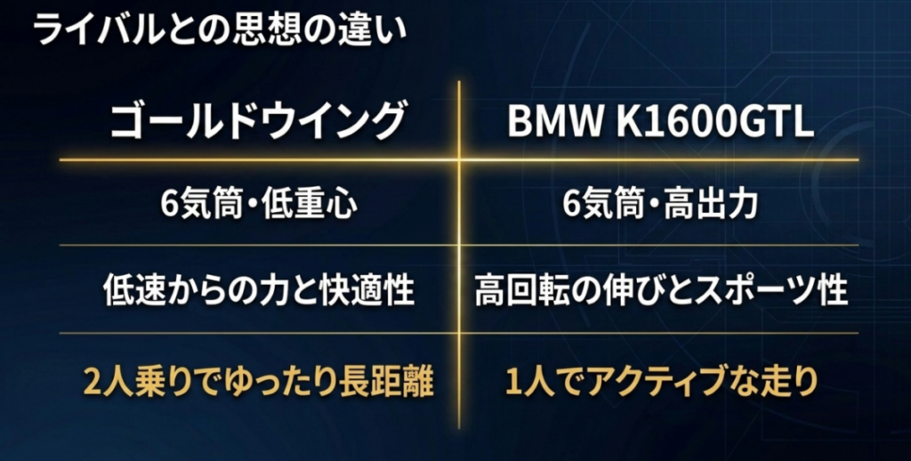 最高速の数字ではなく荷物や坂道の条件が変わっても余裕を失わないことがゴールドウイングの価値