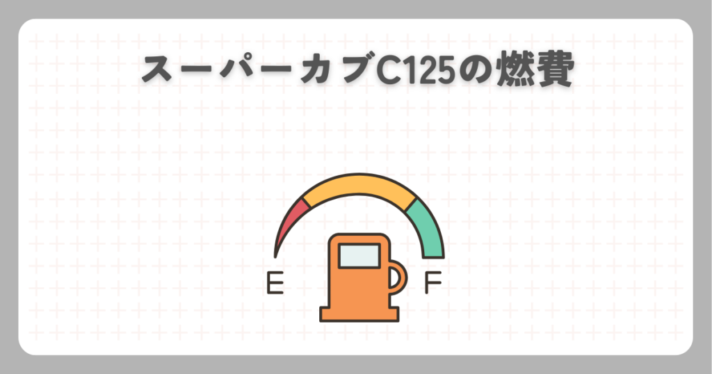 スーパーカブC125の燃費