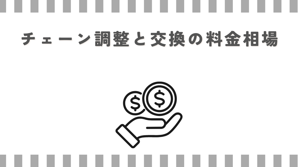 スーパーカブ：チェーン調整と交換の料金相場